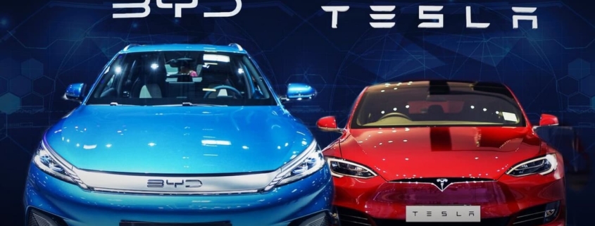 Електрокари BYD і Chery чи замінять Tesla