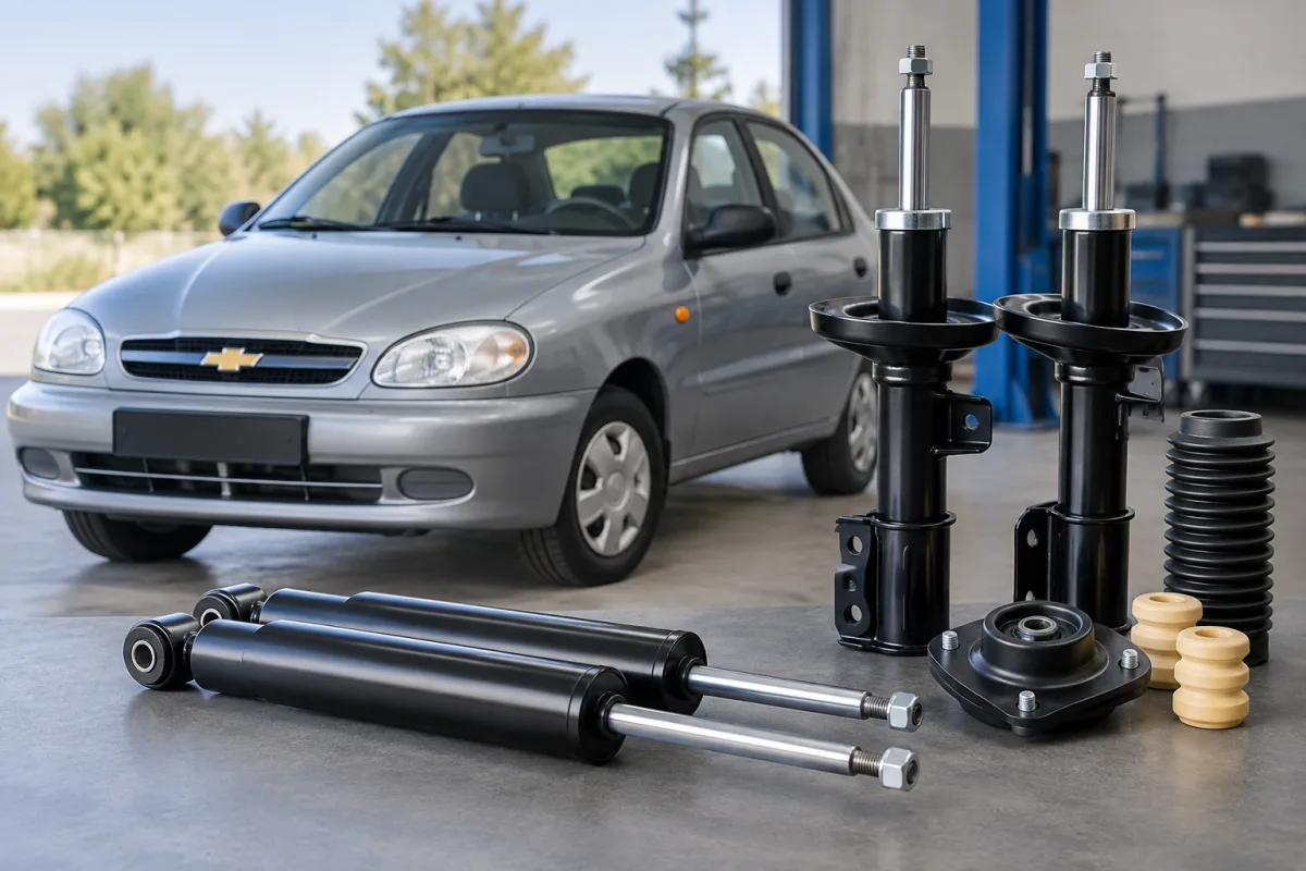 Амортизаторы Chevrolet Lanos: какие выбрать, сколько стоят и когда менять