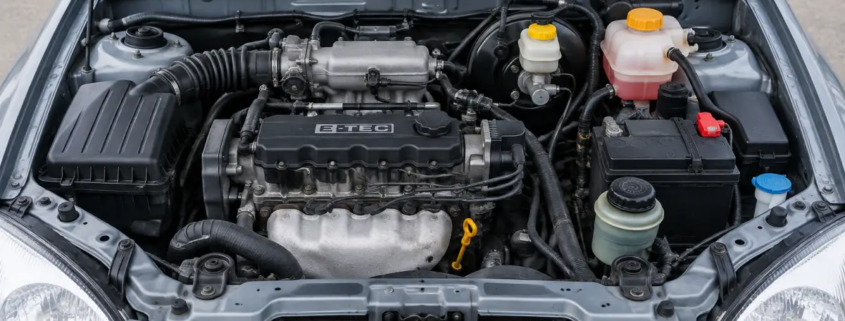 Что находится под капотом Chevrolet Lanos: расположение основных узлов