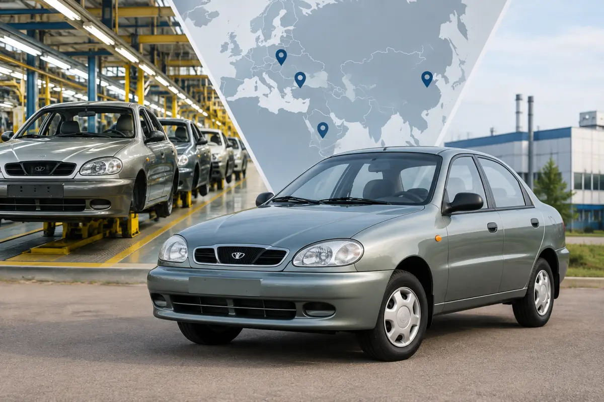 Daewoo Lanos: де збирали, хто виробник і до якого року випускали