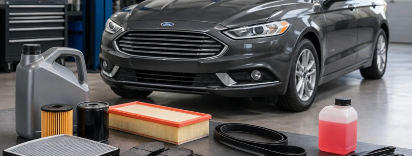 Ford Fusion: когда и что менять по регламенту