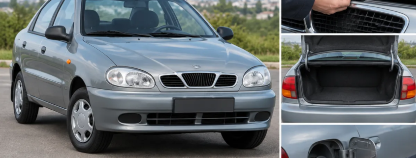 Как открыть капот, багажник и бензобак Daewoo Lanos безопасно