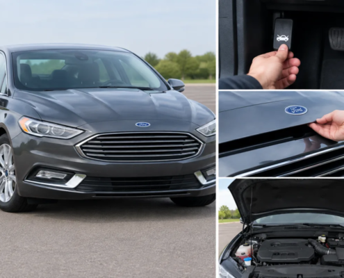 Как открыть капот Ford Fusion: пошаговая инструкция