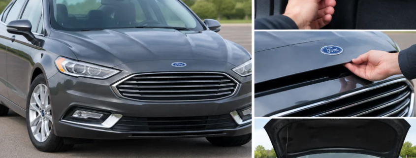 Как открыть капот Ford Fusion: пошаговая инструкция