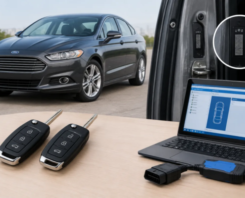 Как узнать код двери Ford Fusion: проверка, два ключа и FORScan