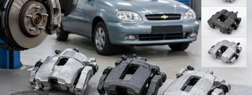 Суппорты Chevrolet Lanos: совместимость и устранение стука