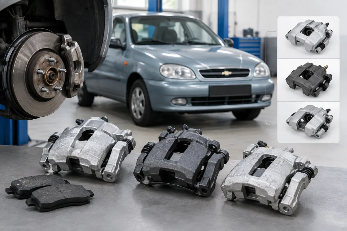 Суппорты Chevrolet Lanos: совместимость и устранение стука