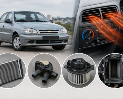 Почему плохо греет печка Chevrolet Lanos: радиатор, кран, моторчик и способы улучшения